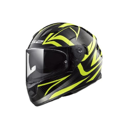 Casco Ls2 320 Evo Jink Matt Black Yellow - Yuhmak