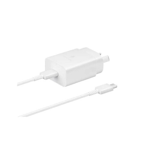 Cargador Samsung Carga Rapida 25W Blanco Con Cable Ep-T2510Xwsgar - Yuhmak