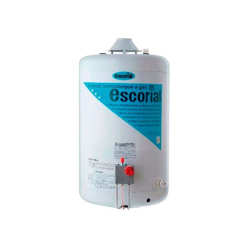 Termotanque Escorial 45 Lt Blanco Gn Colgar C/Sup  Te45L - Yuhmak