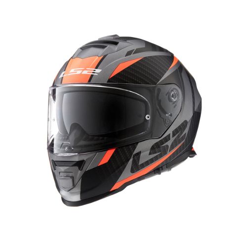 Casco Ls2 Ff 800 Storm Racer Tit Fl Oran - Yuhmak