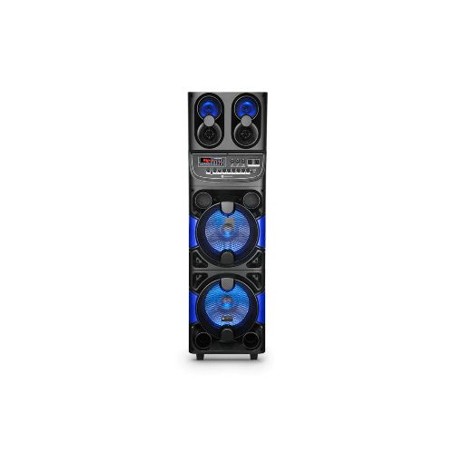 Parlante Portatil Hokutone 10 + Woofer 9000W 60W 2 Usb Tf Fm Aux Microfono Con Remoto Htp10 - Yuhmak