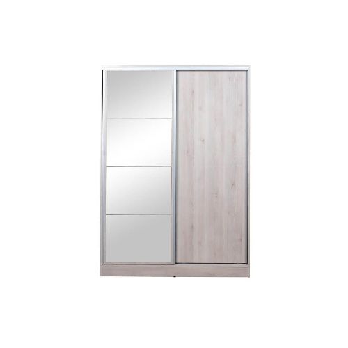 PLACARD 1,40 PUERTAS CORREDIZAS CON ESPEJO RICCHEZZE MURANO PINO BLANCO | 6 CUOTAS SIN INTERES, Dormitorio, Muebles y Deco, Placard