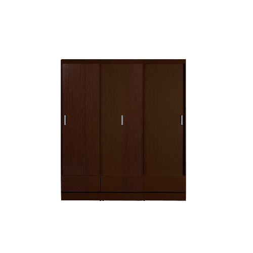 Placard 3 Puertas Corredizas Ricchezze Tana Eco Tabaco | 6 CUOTAS SIN INTERES, Dormitorio, Muebles y Deco, Placard