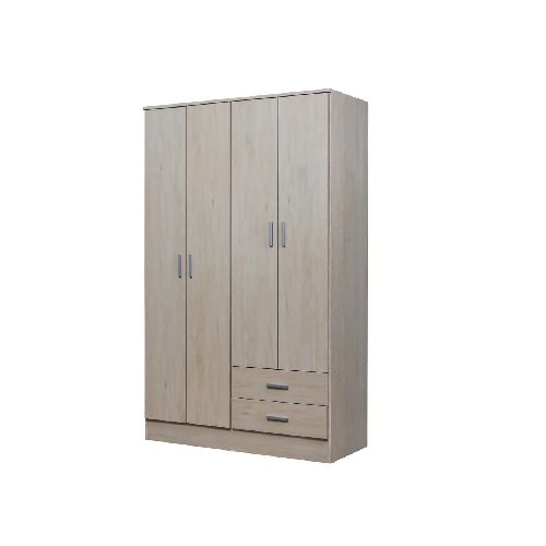 Placard 4 Puertas Ricchezze Tana Eco Fresno Blanco | 6 CUOTAS SIN INTERES, Dormitorio, Muebles y Deco, Placard