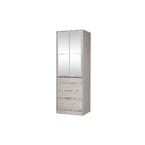 PLACARD 0,70 2 PUERTAS ABATIBLE 4 CAJONES RICCHEZZE MURANO PINO BLANCO | 6 CUOTAS SIN INTERES, Dormitorio, Muebles y Deco, Placard