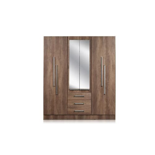 PLACARD 6 PUERTAS 3 CAJONES RICCHEZZE TRIO NEBRASKA | 6 CUOTAS SIN INTERES, Dormitorio, Muebles y Deco, Placard