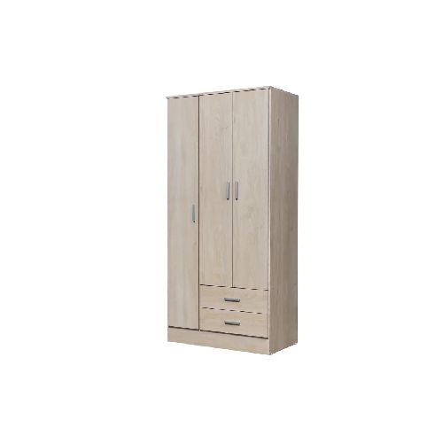 Placard 3 Puertas Ricchezze Tana Eco Fresno Blanco | 6 CUOTAS SIN INTERES, Dormitorio, Muebles y Deco, Placard