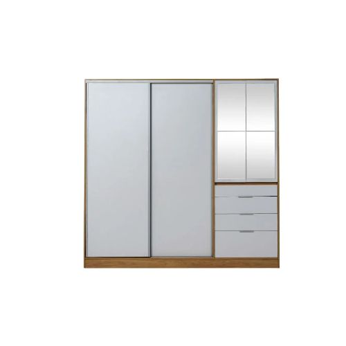 PLACARD MURANO 2,07 4P 4C HICKORY BLANCO TX C/ESP RICCHEZZE | 6 CUOTAS SIN INTERES, Dormitorio, Muebles y Deco, Placard