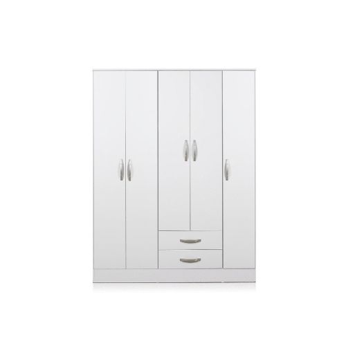 Placard 5 Puertas Ricchezze Tana Eco Blanco | 6 CUOTAS SIN INTERES, Dormitorio, Muebles y Deco, Placard