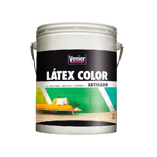 Pintura látex Venier color blanco perla satinado 1 L - Carrefour - Las mejores ofertas en supermercados