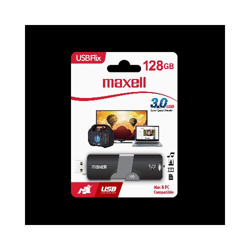 Pendrive Maxell flix 128 GB USB 3.0 negro - Carrefour - Las mejores ofertas en supermercados