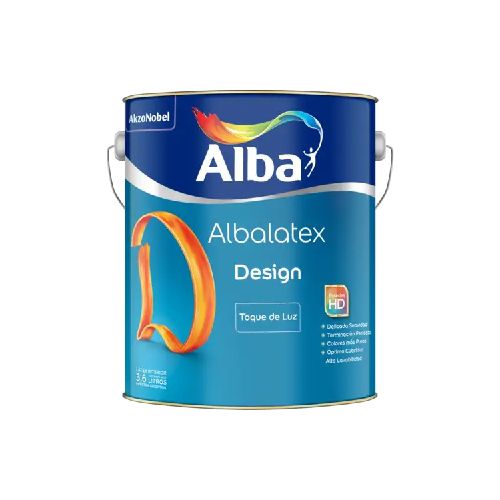 Pintura látex Albalátex Design interior toque de luz blanco 4 L - Carrefour - Las mejores ofertas en supermercados