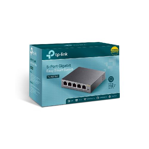 Switch TP-Link TL-SG105E Smart 5 puertos Gigabit - Carrefour - Las mejores ofertas en supermercados