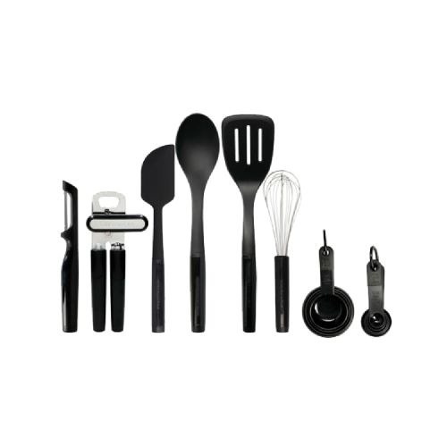 Juego de Utensilios de cocina KitchenAid de 15 piezas Negro ónix - Carrefour - Las mejores ofertas en supermercados