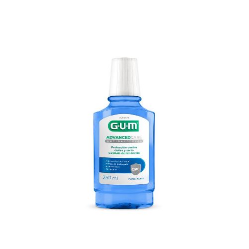 Enjuague Bucal Gum Antibacterial Menta Intensa x 250 ml - Belleza, cuidado personal, dermocosmética y farmacia - Farmacity 