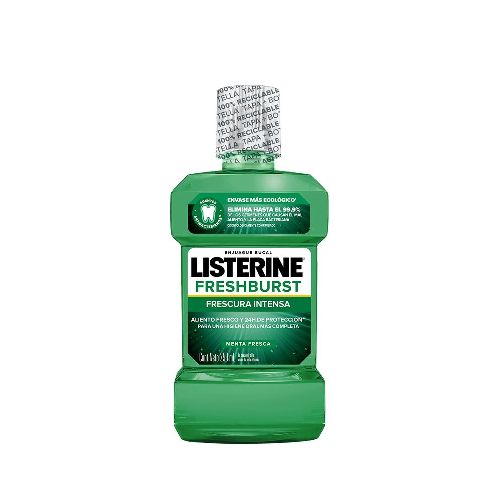 Enjuague Bucal Listerine Freshburst Frescura Intensa x 250 ml - Belleza, cuidado personal, dermocosmética y farmacia - Farmacity 