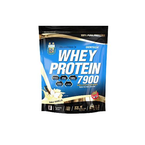 Suplemento Dietario Gentech Whey Protein Sabor Vainilla | Farmacity - Belleza, cuidado personal, dermocosmética y farmacia - Farmacity 