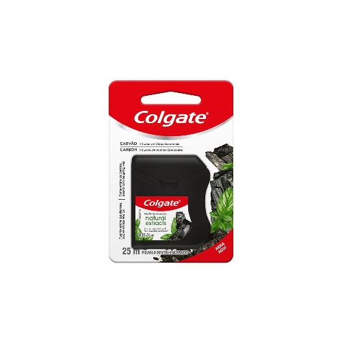 Hilo Dental Colgate Natural Ext Charcoal x 25 m - Belleza, cuidado personal, dermocosmética y farmacia - Farmacity 