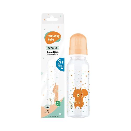 Mamadera de Silicona Farmacity Bebé Recta 3+ Meses x 250 ml - Belleza, cuidado personal, dermocosmética y farmacia - Farmacity 