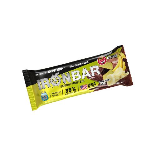 Barra Proteica Iron Bar sabor Banana x 46 g | Farmacity - Belleza, cuidado personal, dermocosmética y farmacia - Farmacity 