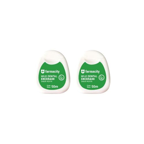 Hilo Dental Farmacity Sabor Menta x 2 un x 50 ml - Belleza, cuidado personal, dermocosmética y farmacia - Farmacity 