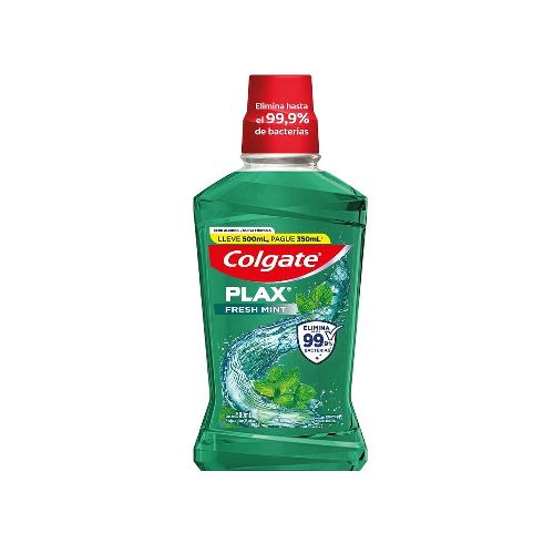 Enjuague Bucal Colgate Plax Menta Fresca 500 ml - Belleza, cuidado personal, dermocosmética y farmacia - Farmacity 