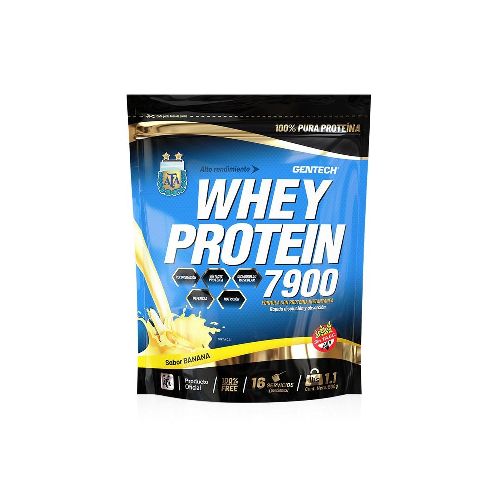 Suplemento Gentech Whey Protein Sabor Banana | Farmacity - Belleza, cuidado personal, dermocosmética y farmacia - Farmacity 