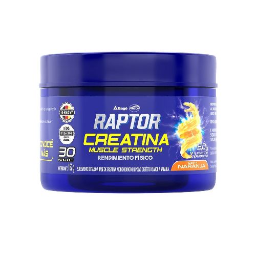 Creatina Raptor Sabor Naranja x 162 g - Belleza, cuidado personal, dermocosmética y farmacia - Farmacity 