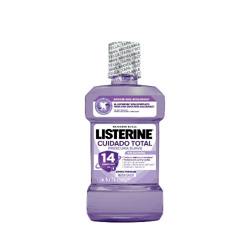 Enjuague Bucal Listerine Cuidado Total Frescura Suave Sin Alcohol x 250 ml - Belleza, cuidado personal, dermocosmética y farmacia - Farmacity 