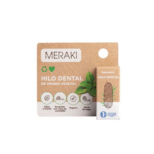 Hilo Dental Meraki Biodegradable Recargable | Farmacity - Belleza, cuidado personal, dermocosmética y farmacia - Farmacity 