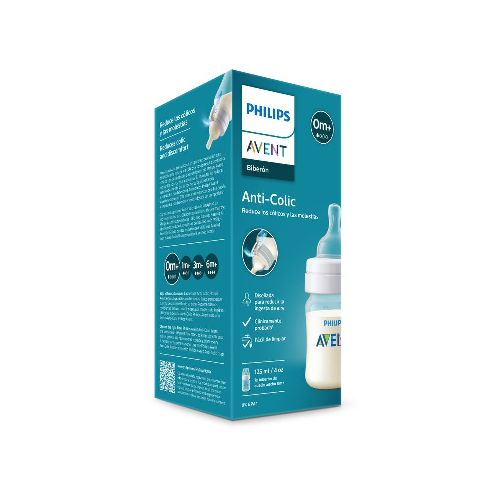 Mamadera Avent Anticolic  con Tetina Talle 1 x 125 ml - Belleza, cuidado personal, dermocosmética y farmacia - Farmacity 