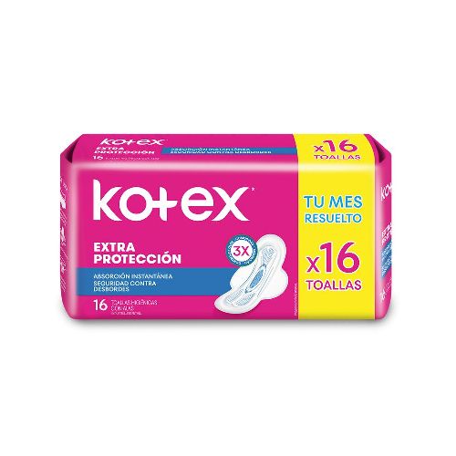 Toallas femeninas Kotex normal paquete | Farmacity - Belleza, cuidado personal, dermocosmética y farmacia - Farmacity 