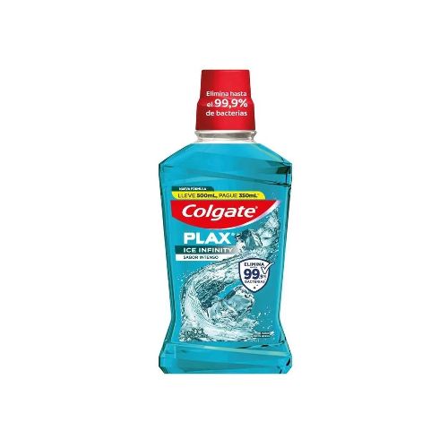 Enjuague Bucal Colgate Plax Ice Infinity Promo Lleve 500 ml Pague 350 ml - Belleza, cuidado personal, dermocosmética y farmacia - Farmacity 