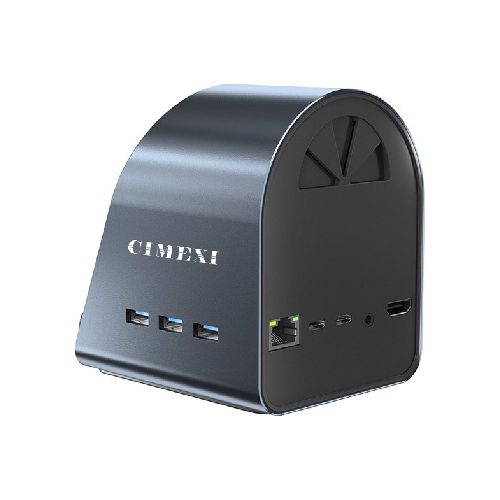 Docking Station Cimexi USB Tipo C Power Delivery 100w Hdmi Ethernet Carga Inalambrica