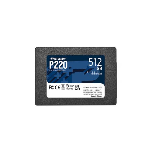 Disco SSD Patriot P220 512 GB - ThunderBolt