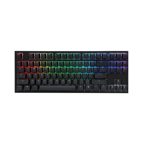 Teclado Gamer Ducky One 2 Rgb Tkl Black Kailh Jade Switch Double Shot Pbt Mecanico - ThunderBolt