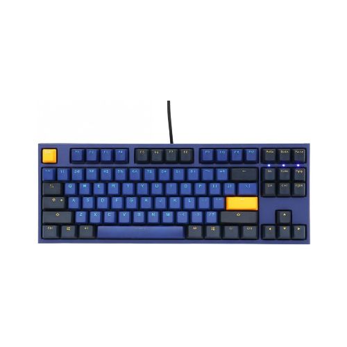 Teclado Mecanico Ducky One 2 Tkl Horizon Teclas Azul Marino Blue Interruptor Ingles Pbt Doble Disparo Sin Costuras Estuche Azul Sin Led - ThunderBolt