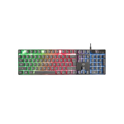 Teclado Gamer Trust Azor Gxt 835 / Idioma Ingles - ThunderBolt