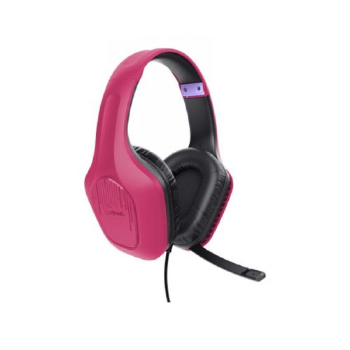 Auricular Gamer Trust Zirox Pink Gxt415P - ThunderBolt