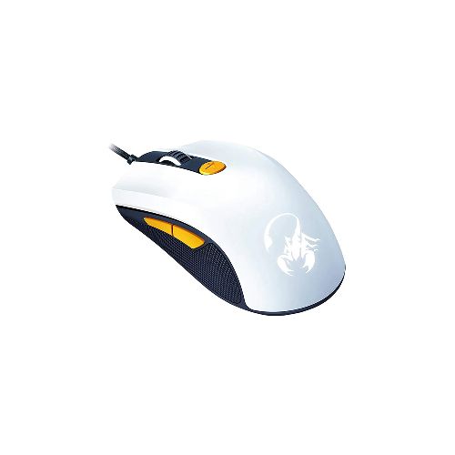 Mouse Gamer Genius GX M8-610 White/orange - ThunderBolt