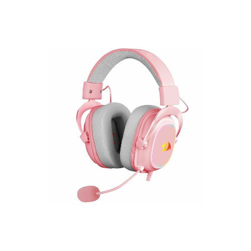 Auriculares Gamer Redragon Zeus X H510 Rosa - ThunderBolt