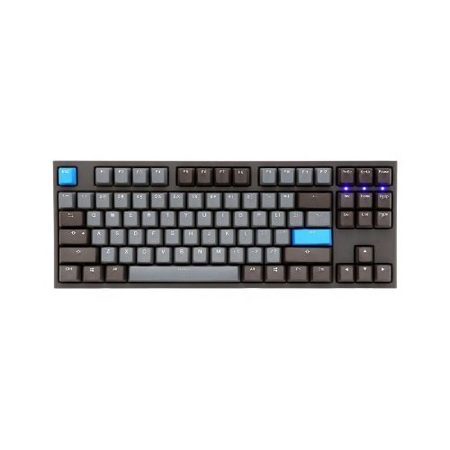 Teclado Mecanico Ducky One 2 Tkl Skyline Teclas Gris Oscuro Interruptor Rojo Ingles Pbt Doble Disparo Sin Costuras Estuche Gris Sin Led - ThunderBolt