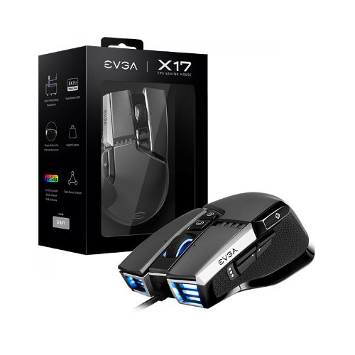 Mouse Gamer Evga X17 Grey - ThunderBolt