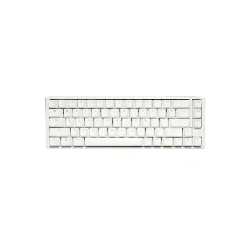 Teclado Mecanico Ducky One 3 Sf Teclas Blancas Interruptor Marron Ingles Pbt Doble Disparo Sin Costuras - ThunderBolt