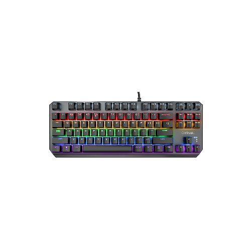 Teclado Mecánico Gamer Trust Callaz Gxt 834 TKL Red Linear Switch - ThunderBolt