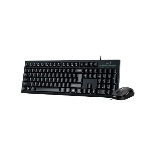 Teclado + Mouse Combo Usb Genius Km-100Se Black Sp - ThunderBolt