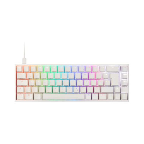 Teclado Gamer Ducky One 2 Sf Rgb White Speed Abs 65 Mecanico - ThunderBolt