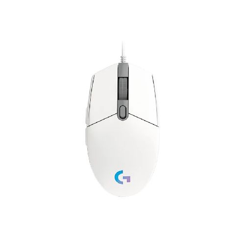 Mouse Gamer Logitech G 203 Lightsync Blanco - ThunderBolt