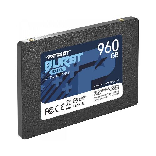 Disco Ssd Patriot Burst Elite Solid 960 Gb Sata3 Pe000778 - ThunderBolt