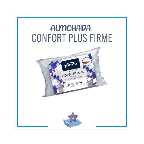 Almohada Comfort Plus Firme 70x50 cm.  